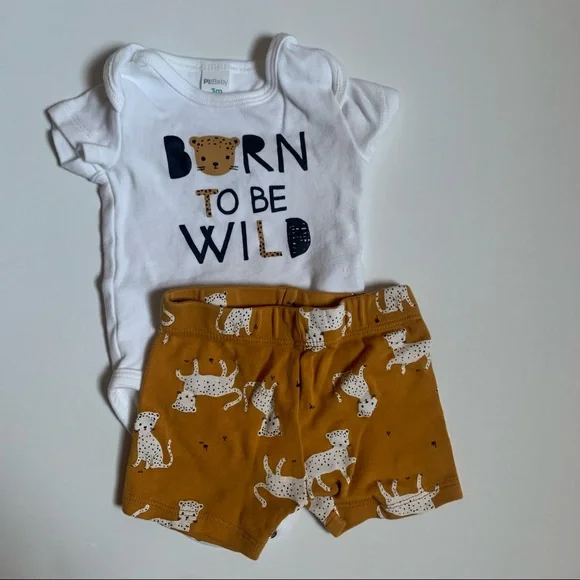 SOLD❗️ Baby Boy Born to be Wild Set - Picture 2 of 7